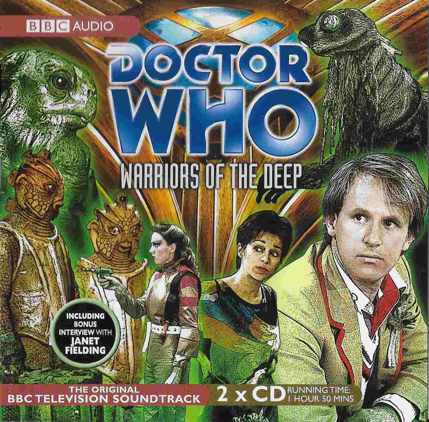 Picture of ISBN 1-4056-7738-4 Doctor Who - Warriors of the deep by artist Johnny Byrne from the BBC records and Tapes library